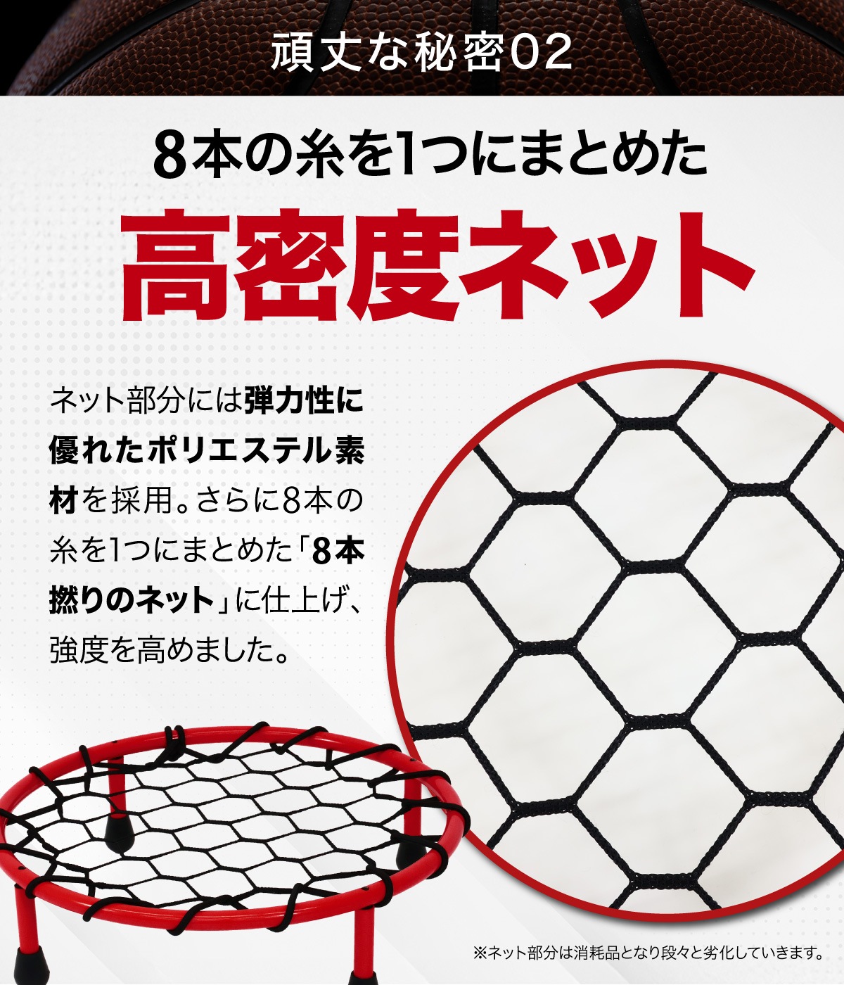 ドリブル 練習 バスケ ドリブルネット 室内 屋内 マンション 静音 防音