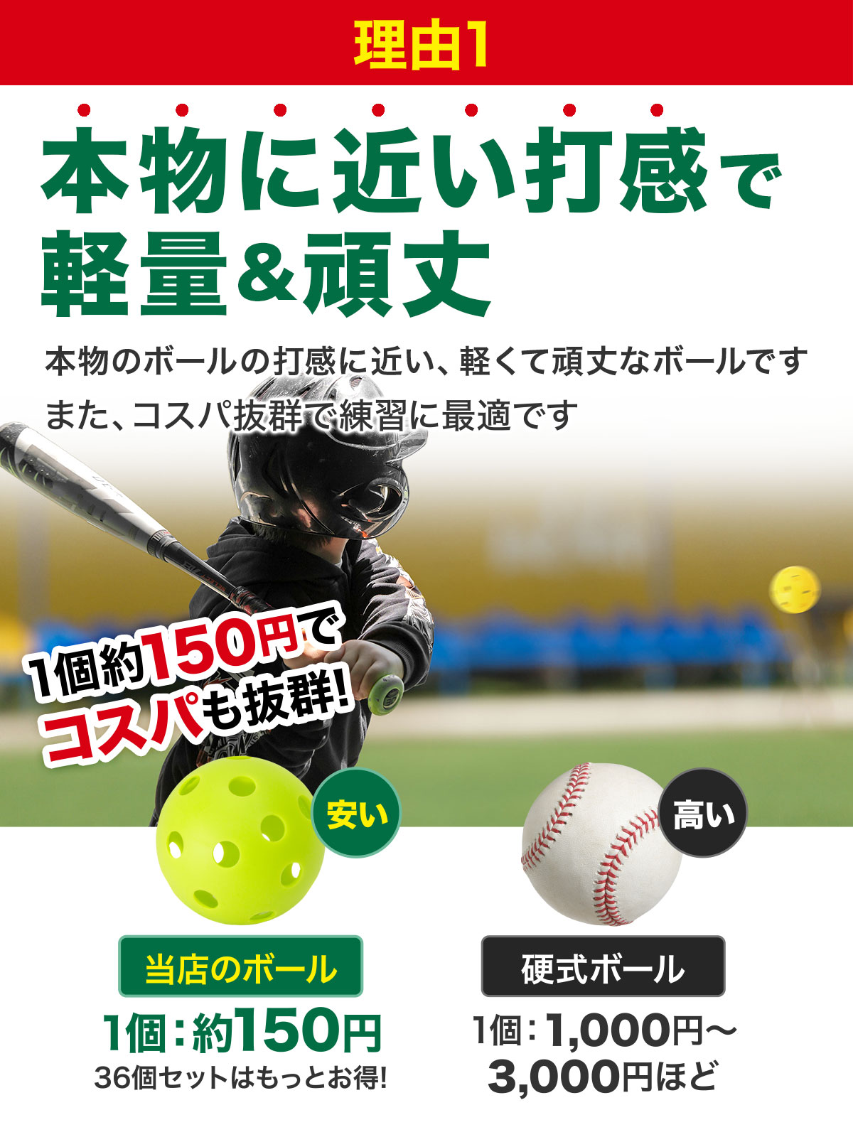 野球 練習用 ボール 穴あきボール バッティング トレーニング 野球