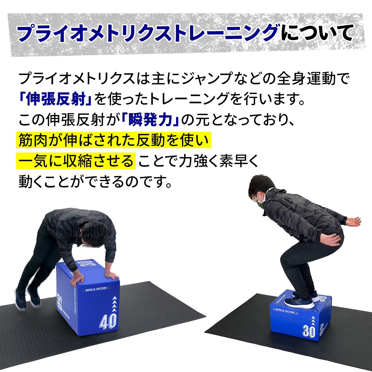 プライオボックス ソフト 3 in 1 プライオメトリクス ボックス 陸上