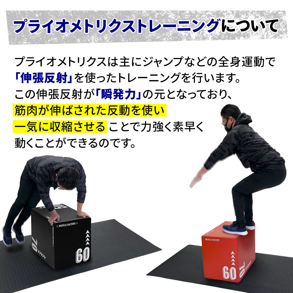 プライオボックス ソフト 3 in 1 プライオメトリクス ボックス