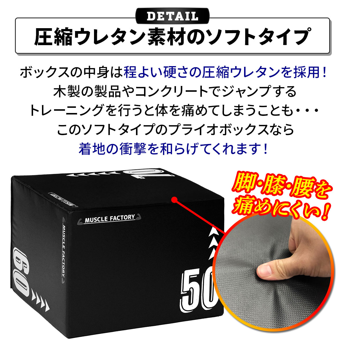 プライオボックス ソフト 3 in 1 プライオメトリクス ボックス 昇降台