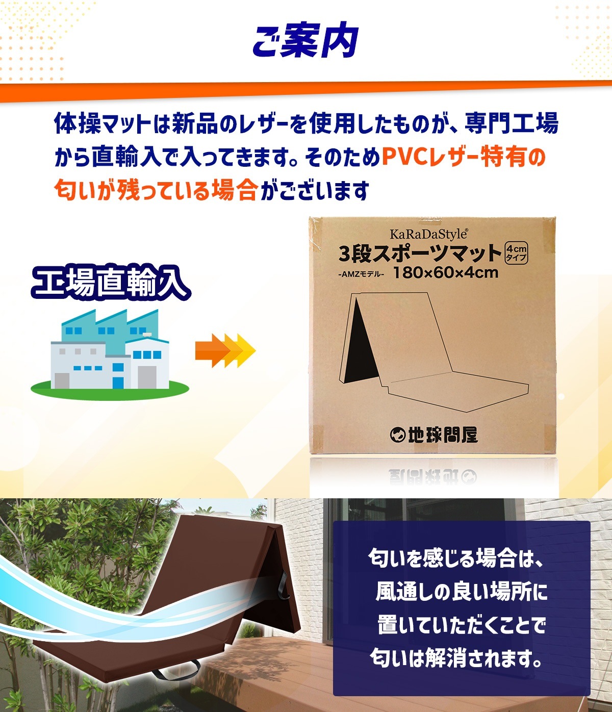 訳あり】 体操 マット 折りたたみ ストレッチ エクササイズ 筋トレ