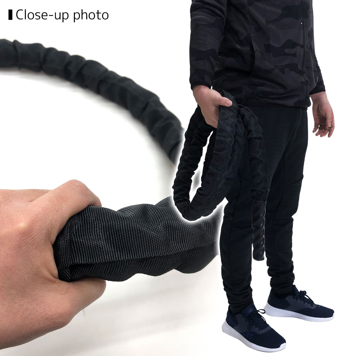 トレーニングロープ バトルロープ 50mm x 長さ15m プログレード2385 トレーニングロープ バトルロープ 50mm x 長さ15m プログレード2385の