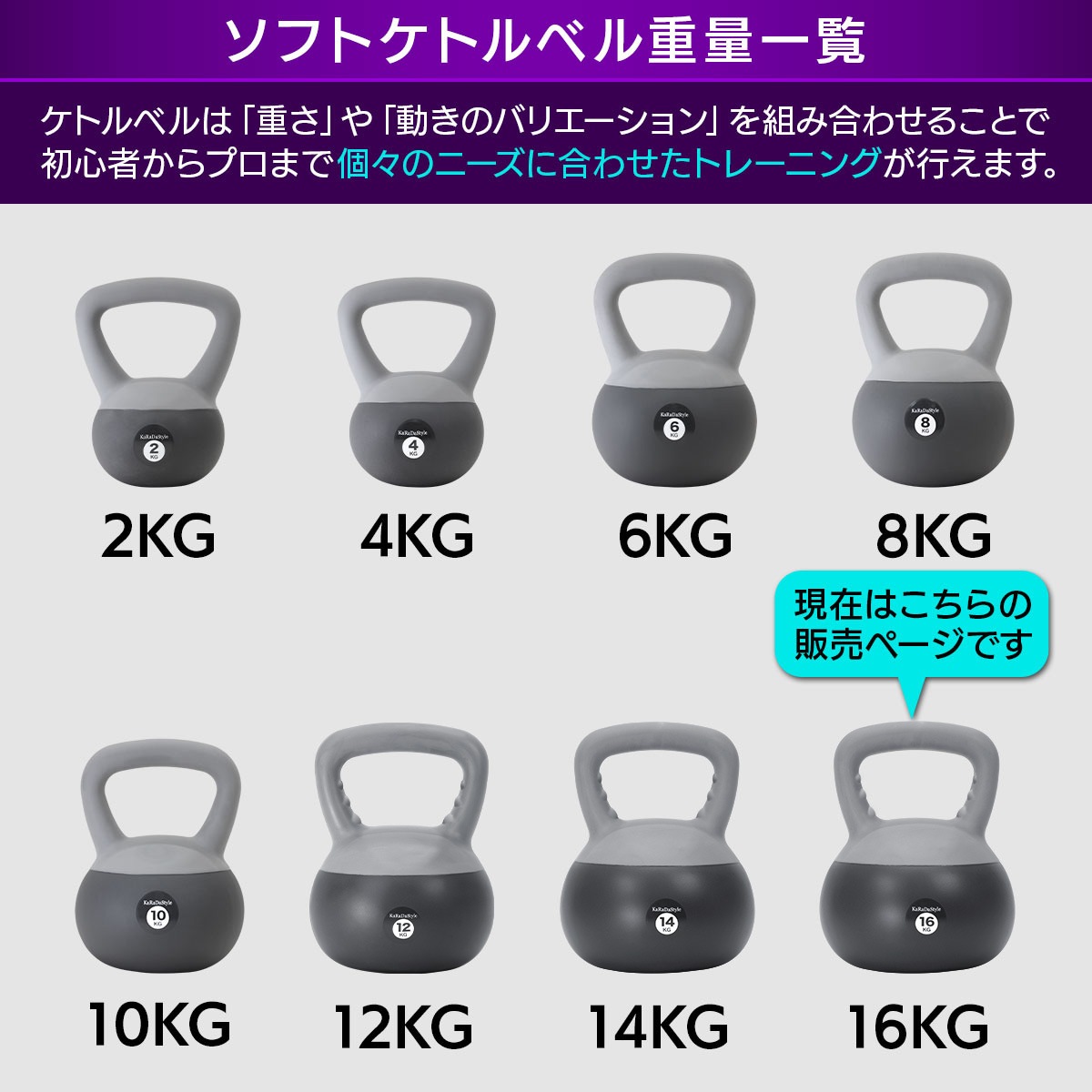 bodymaker ワイドグリップ　ケトルベル　30kg ケトルベル ソフトタイプ 2kg 4kg 6kg 8kg 10kg 12kg 14kg 16kg