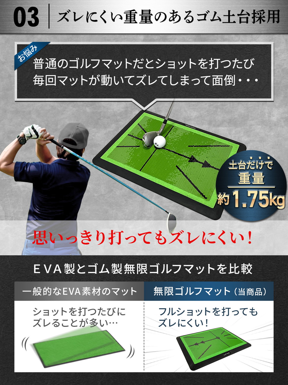 無限ゴルフマット ゴルフ 練習 マット カスタマイズ可能 張り替え