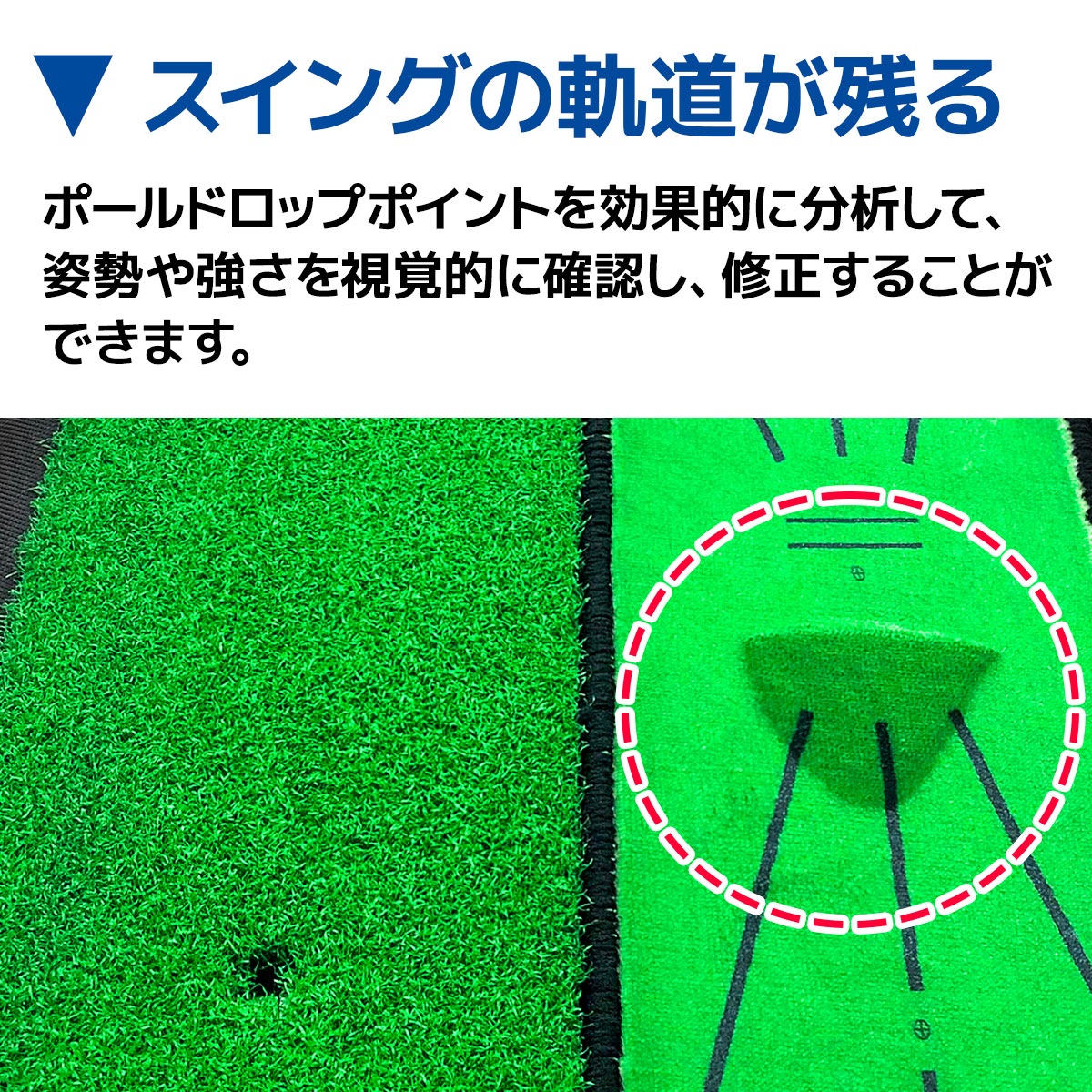 【父の日】 ゴルフセット ギフト プレゼント ゴルフ 練習 マット 34×44cm 人工芝 ターフ 確認 2WAY 素振り スイング 練習用 ボール ゴムティー