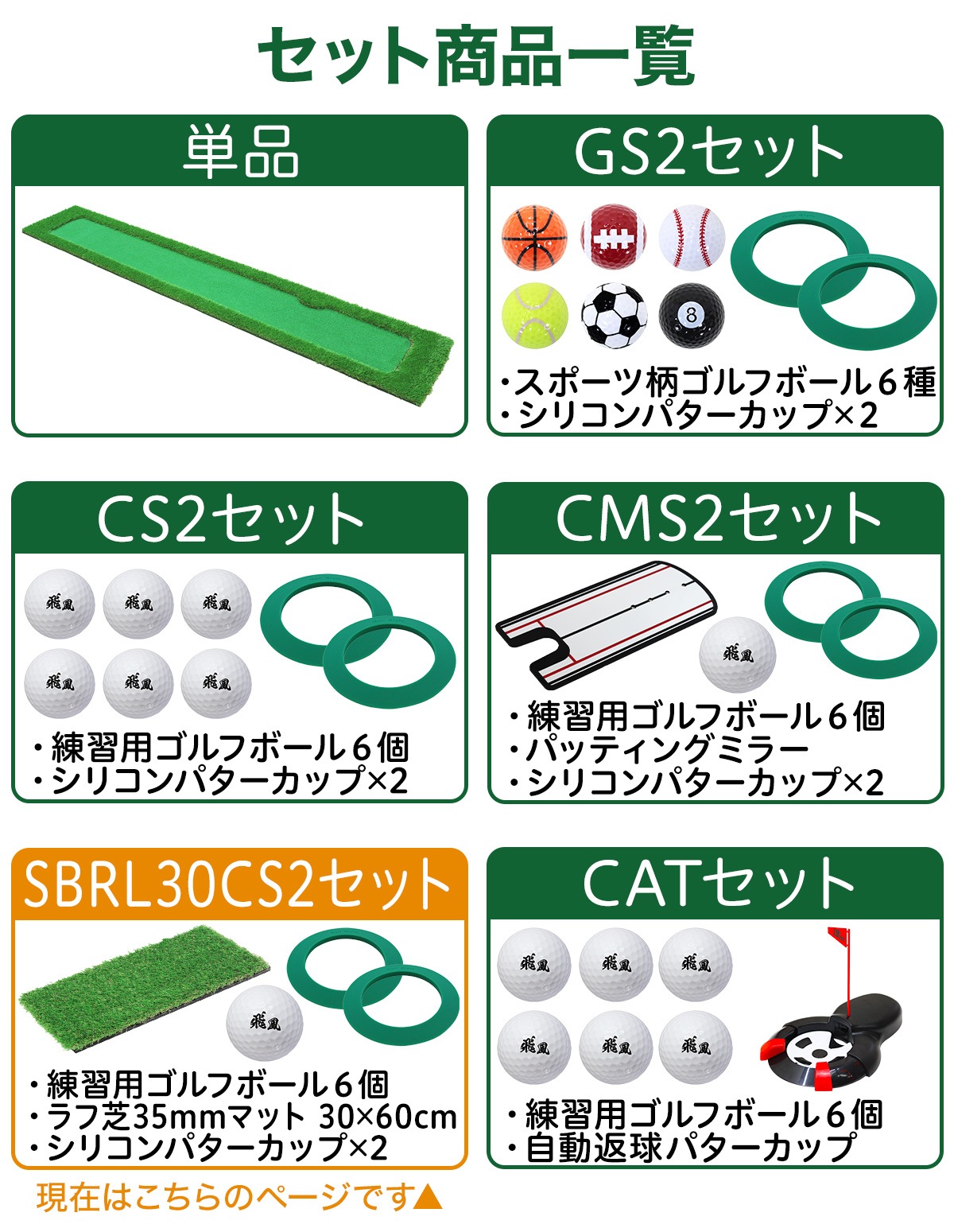 パターマット 3m ゴルフ パター 練習 マット ゴルフマット パッティング パター練習 ラフ 大型 厚手 室内 屋外 アプローチ 練習用 人工芝 SBR 300×50cm Gシリーズ ゴルフボール ラフ芝マット SBRL30CS2セット