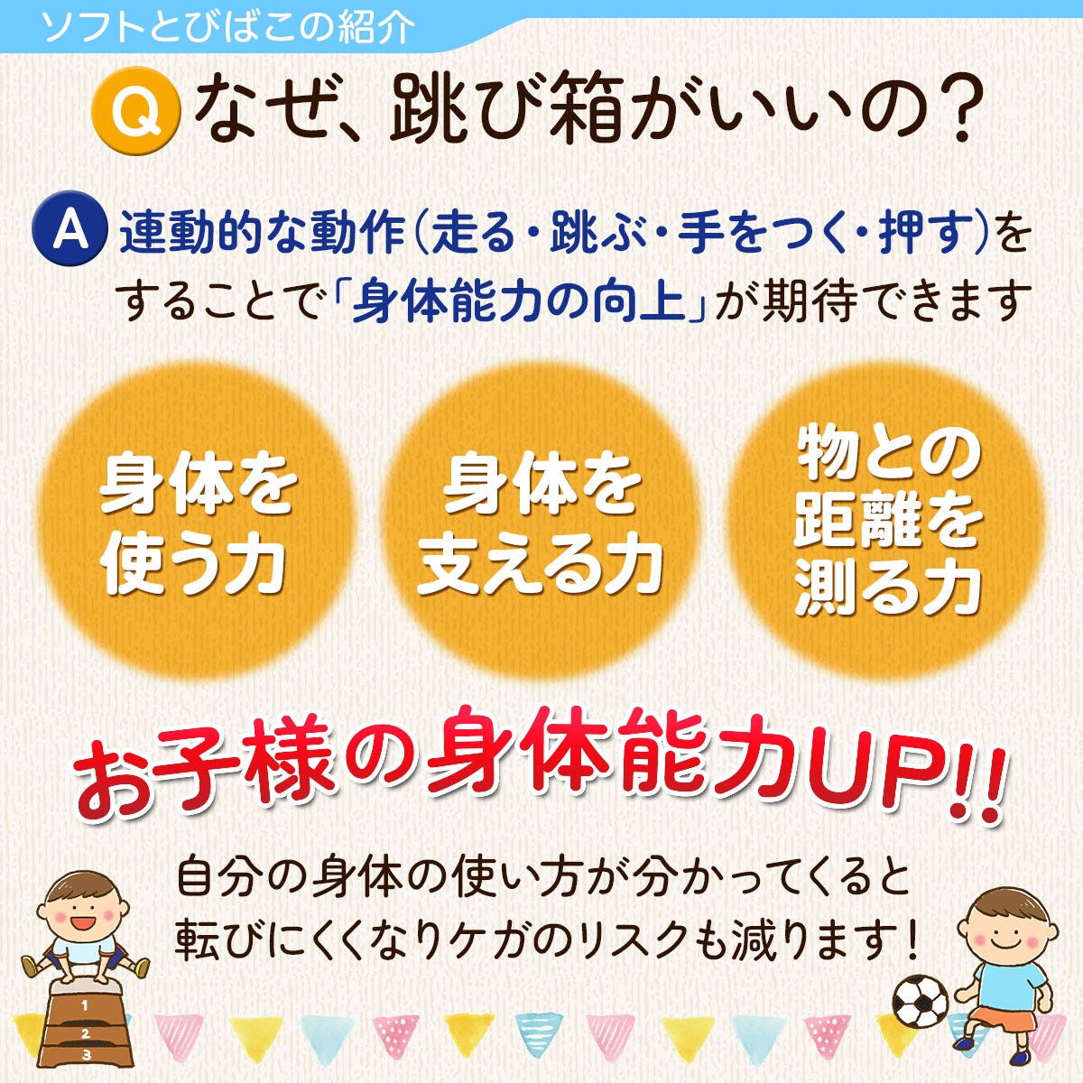 跳び箱 ソフト 飛び箱 とび箱 ジョイント式 とびばこ 子供 運動 自宅 体育 クッション 子ども 室内 家庭用 ロイター板 スプリング式 ジャンプ板 着地 マット 衝撃吸収 (4段/カラフル+踏切版+マットセット)