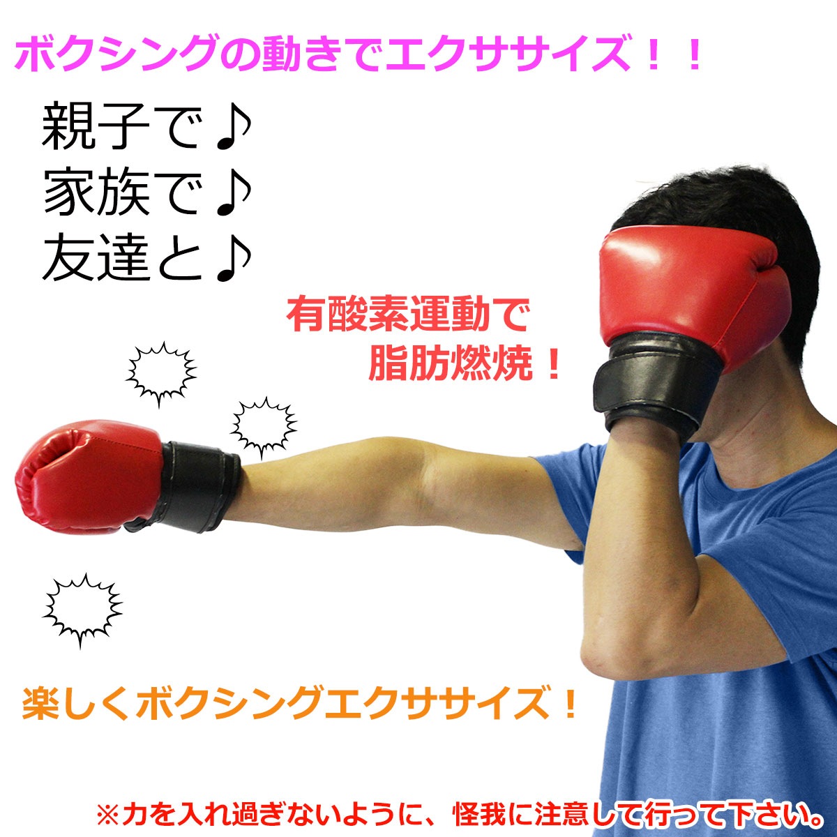 ボクササイズ用 ボクシンググローブ 左右セット