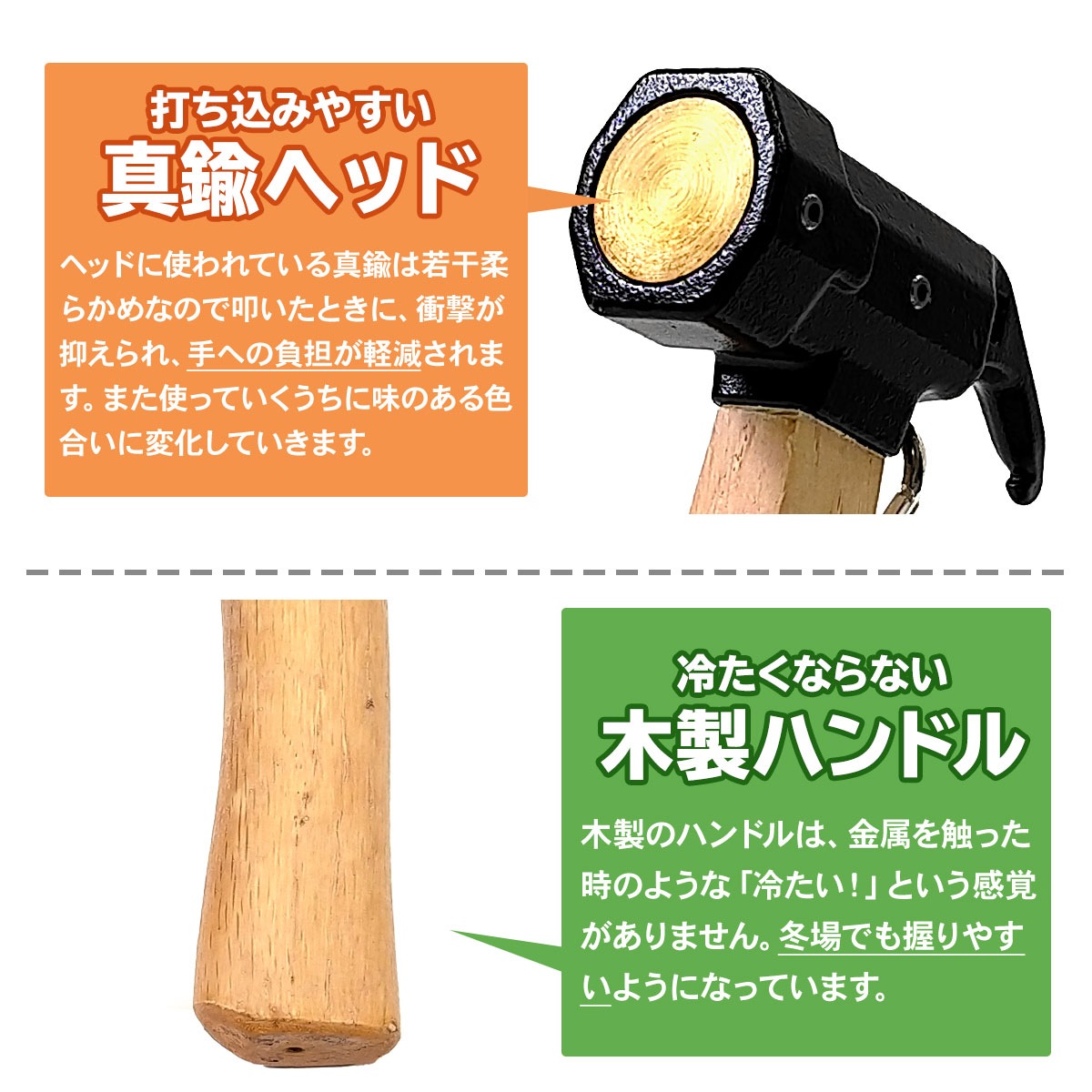 0.7】ヘッド ステンレス ハンマー 鳶 大工 釣り キャンプ｜メンテナンス