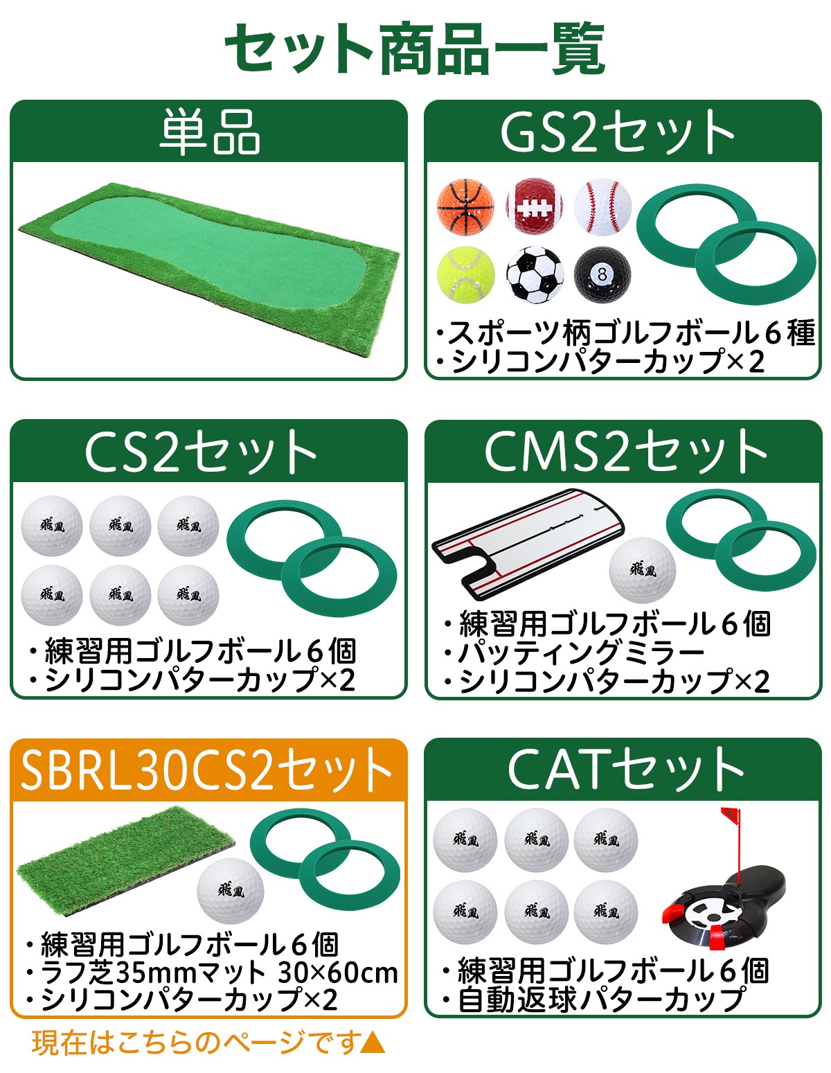 パターマット 3m ゴルフ パター 練習 マット ゴルフマット パッティング パター練習 ラフ 大型 厚手 室内 屋外 アプローチ 練習用 人工芝 SBR 特大 300×120cm Gシリーズ ゴルフボール ラフ芝マット SBRL30CS2セット