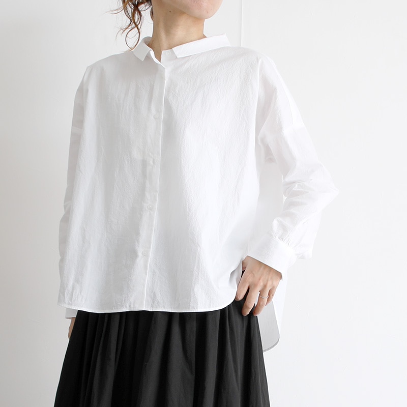 HUIS. ハウス　遠州織物 ボタニカルコードレーンワイドブラウス U102 ボタニカルコードレーンワイドブラウス【レディス】をリリース