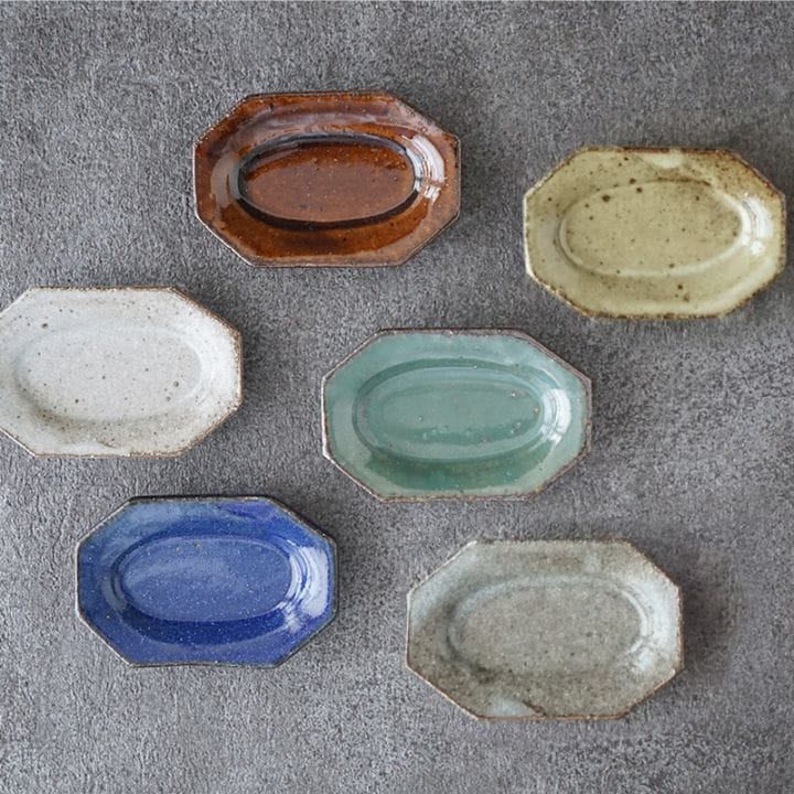 寺村光輔 オクトゴナル 陶器プレート2枚 寺村光輔 オクトゴナル 大 3枚