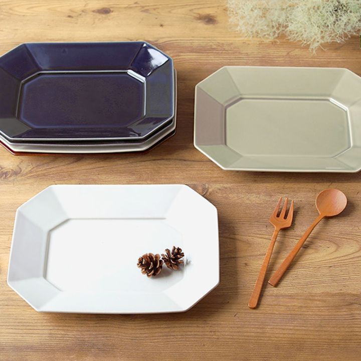 光泉窯｜八角プレート L | 趣佳[syuca.jp] オンラインショップ（通信販売）