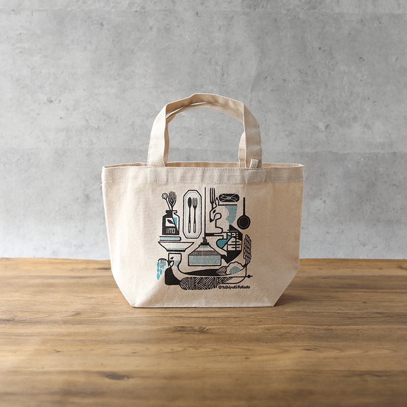 趣佳｜ミニトート(オリジナルイラストプリント) | 趣佳[syuca.jp