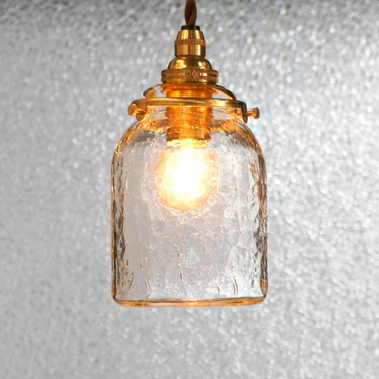 値下げ！ペンダントライト　ヨーロッパ仕様 安土草多｜ペンダントライト [E17] 太筒瓶 クラック | 趣佳[syuca.jp