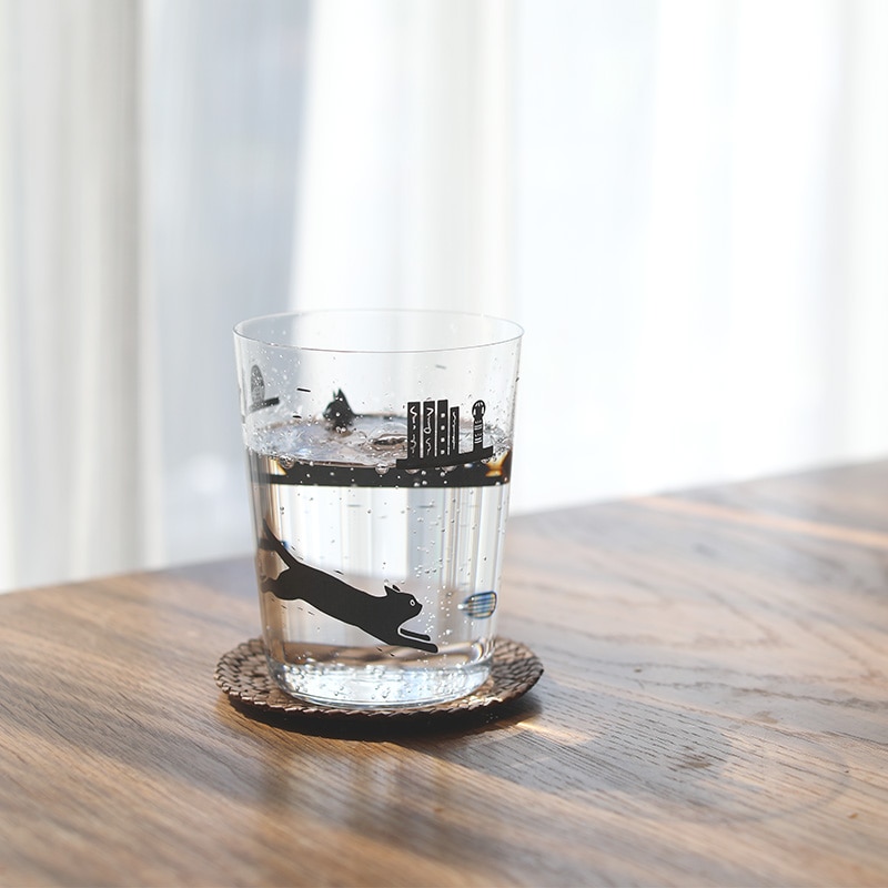 坂井千尋×木村硝子店｜タンブラー 棚猫 | 趣佳[syuca.jp] オンライン