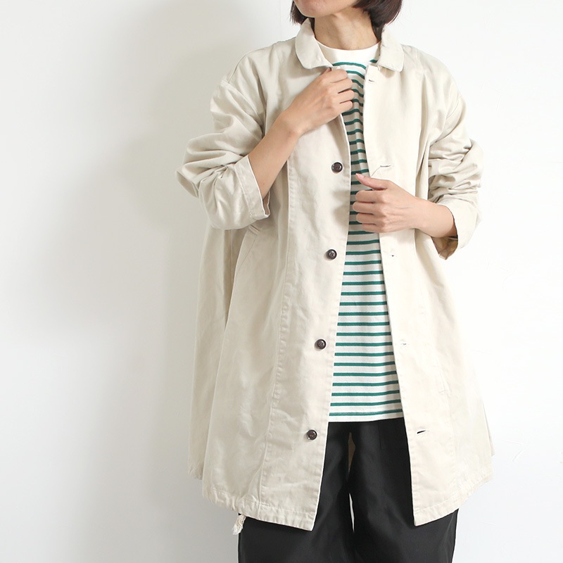 HARVESTY｜チノオーバーハーフコート BLACK | 趣佳[syuca.jp