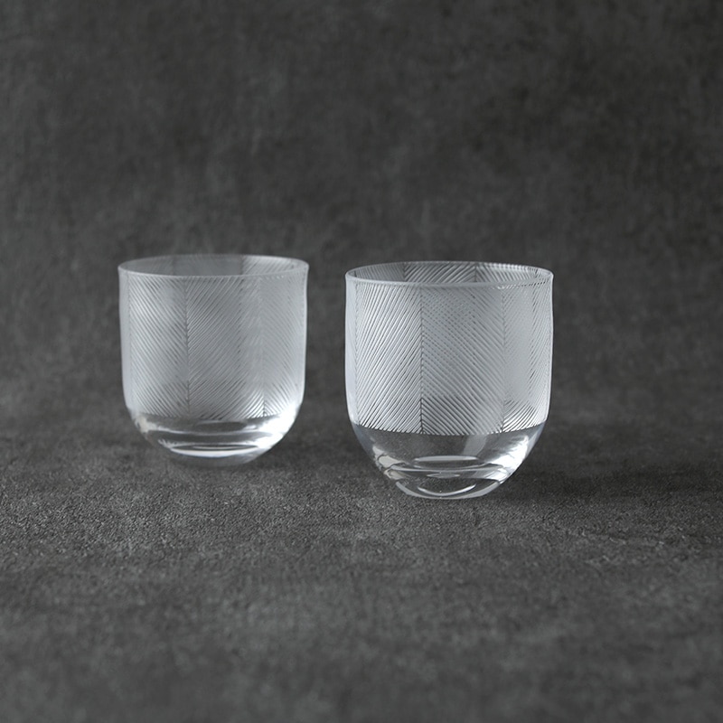 新田佳子｜ヘリンボーングラス | 趣佳[syuca.jp] オンラインショップ