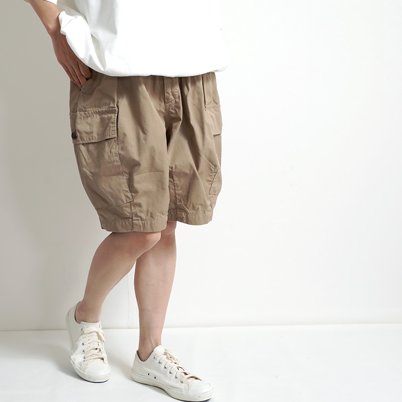 人気の雑貨がズラリ！ HARVESTY｜サーカスカーゴショーツ BEIGE 趣佳[syuca.jp | パンツ