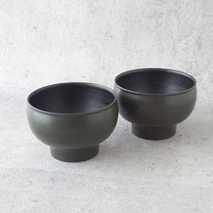蝶野秀紀｜敷台 正方形 市松 黒灰 2L 和紙貼ガラスコート | 趣佳