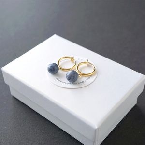 オカベマキコ　ジャポン玉ピアス　カフェオレ オカベマキコ【ガラス】 | 趣佳[syuca.jp] オンラインショップ