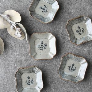 sckcrew　新品　陶器　陶芸作家　豆皿10個a 月白鈞窯豆皿（五客組）木村展之 5 celadon small dishes