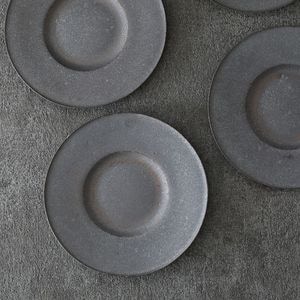 5寸皿　φ15㌢　焼き締め　作家物 5寸皿 φ15㌢ 焼き締め 作家物