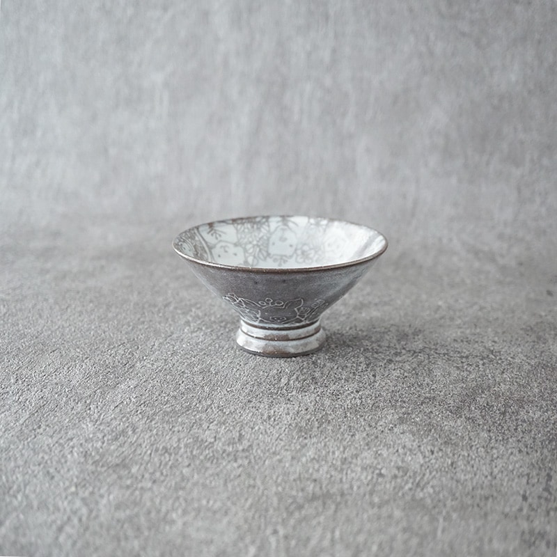 岳中爽果｜平杯 動物顔×草木実花 線刻 | 趣佳[syuca.jp] オンライン