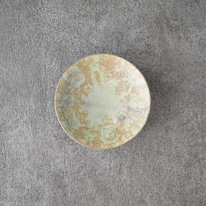 岳中爽果　水盤　青銅　レア　貴重　未使用 0035187-1600931823.jpg