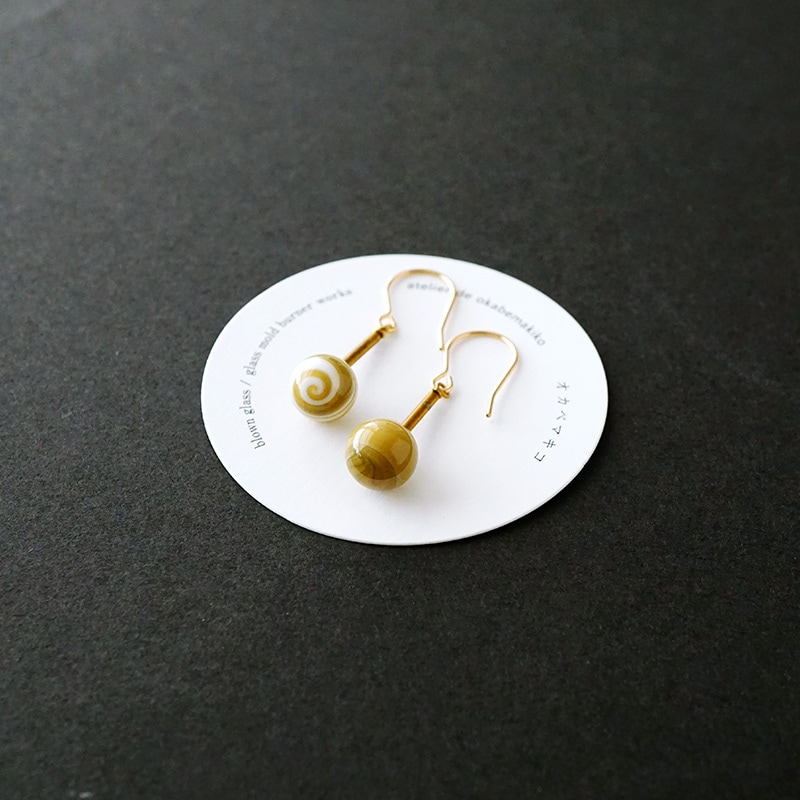 オカベマキコ｜「丸と棒」耳飾り ピアス | 趣佳[syuca.jp] オンライン