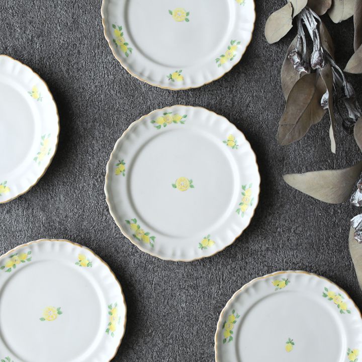 阿部慎太朗｜マーガレットリムまめ皿 檸檬 | 趣佳[syuca.jp