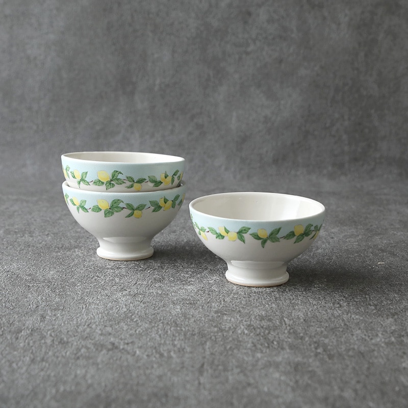 【新品未使用】阿部慎太朗　ボウル 阿部慎太朗 | クグロフボウル 5寸 檸檬バイカラー - コハルアン