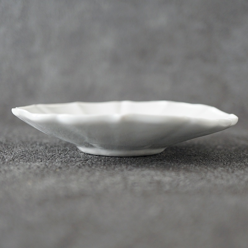 豊増一雄 白瓷茶器 2客
