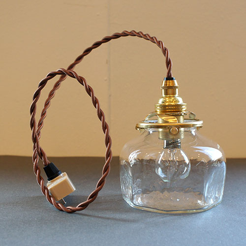 安土草多｜ペンダントライト [E17] 八角平瓶 | 趣佳[syuca.jp