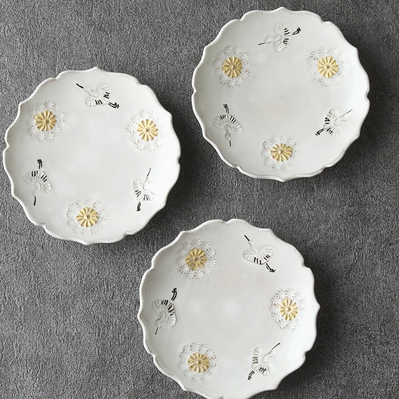 原稔｜鶴 小皿 | 趣佳[syuca.jp] オンラインショップ（通信販売）