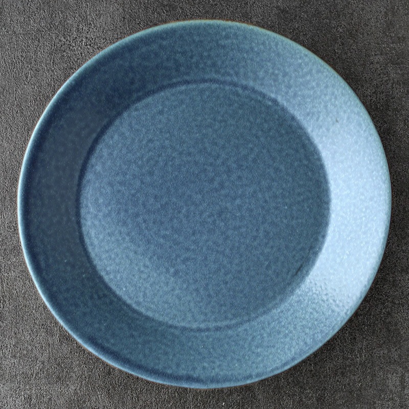 村上雄一さん ネジネジ オーバルプレート 村上 雄一 湖水色オーバルプレート 大 - queen and the chair