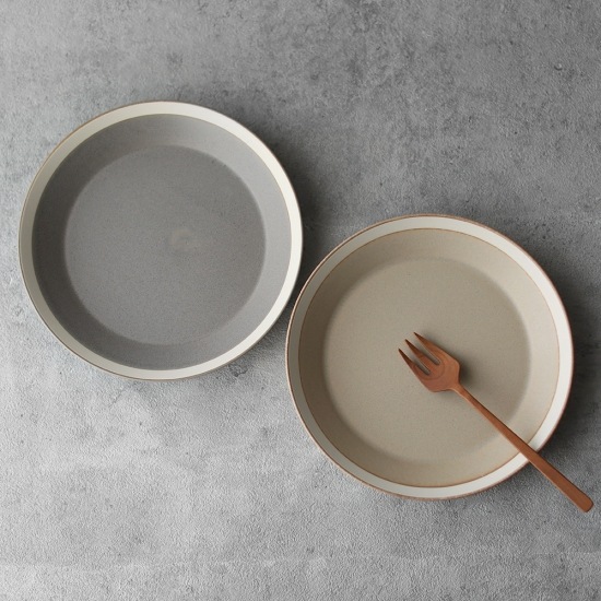 yumiko iihoshi porcelain �� ��¼�˻�Ź��dishes 200 plate / matte  sand beige