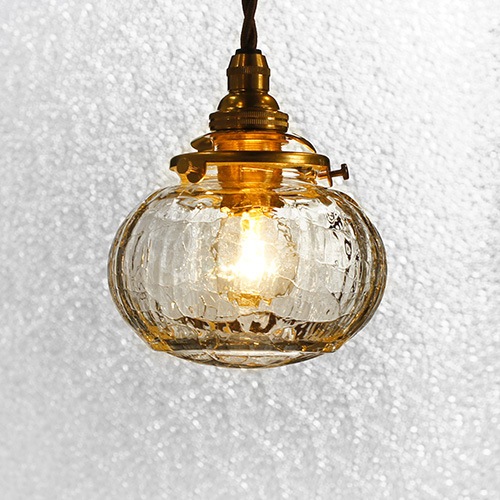 ペンダントライト スペーシー ポストモダン 予約注文】安土草多｜ペンダントライト [E17] 平球 クラック | 趣佳