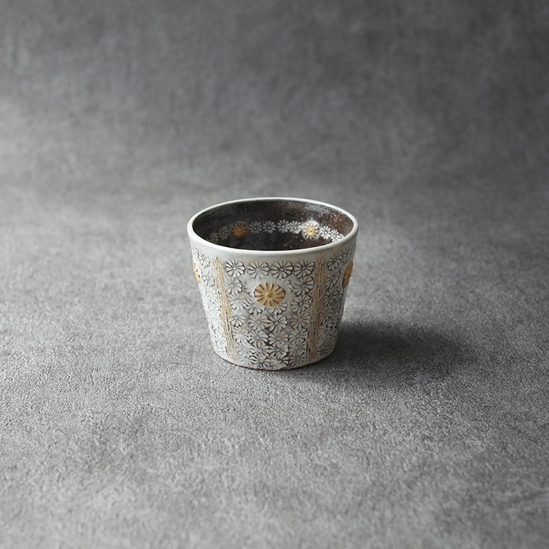 ◾️平安樋口一星作　彩色魚藻文大鉢共箱付き ◾️平安樋口一星作 彩色魚藻文大鉢共箱付き 美術品・