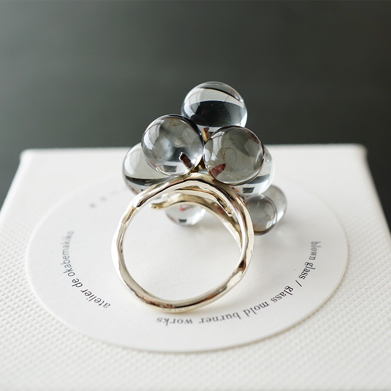 オカベマキコ しゃぼんリング オカベマキコ｜しゃぼんリング silver | 趣佳[syuca.jp] オンライン