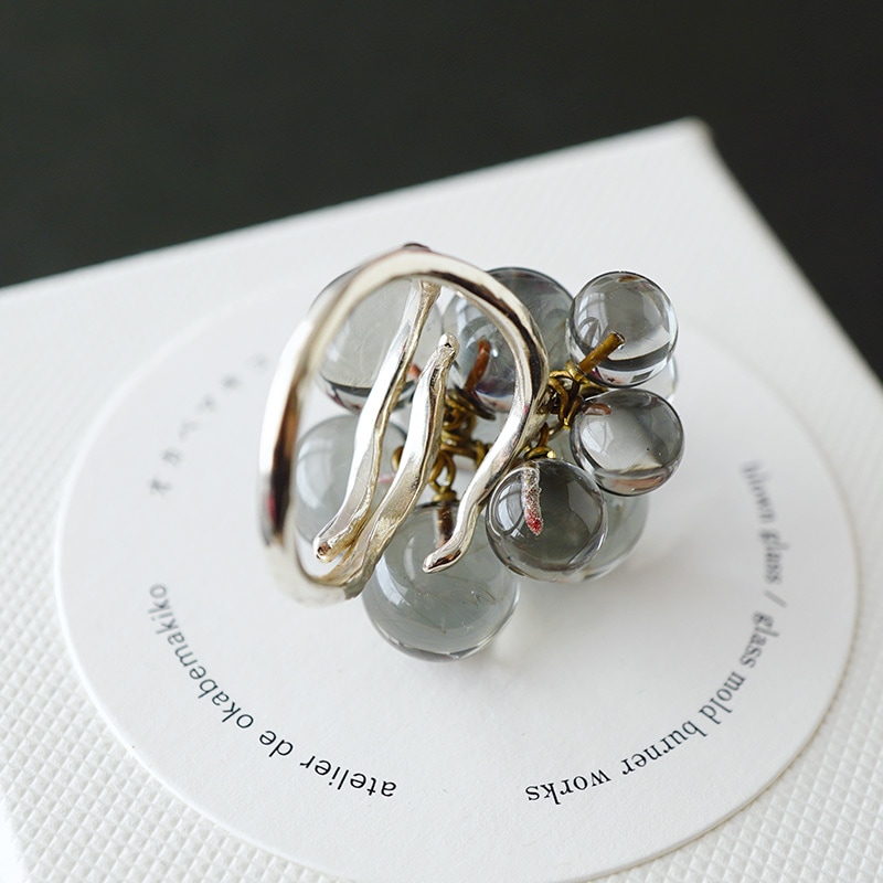 オカベマキコ｜しゃぼんリング silver | 趣佳[syuca.jp] オンライン