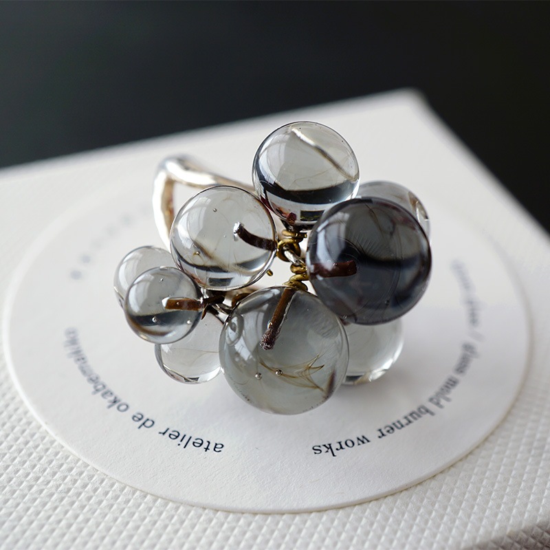 オカベマキコ しゃぼんリング オカベマキコ｜しゃぼんリング silver | 趣佳[syuca.jp] オンライン