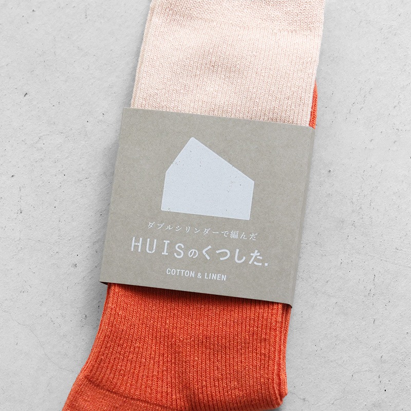 HUIS��HUIS�Τ��Ĥ��� ���åȥ��ͥ� �ڡ��륪��󥸡ڥ�˥��å���22cm-27cm��