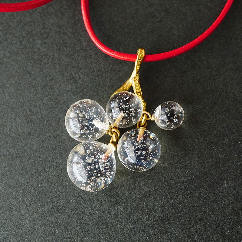 オカベマキコ　しゃぼんネックレス オカベマキコ しゃぼんネックレス