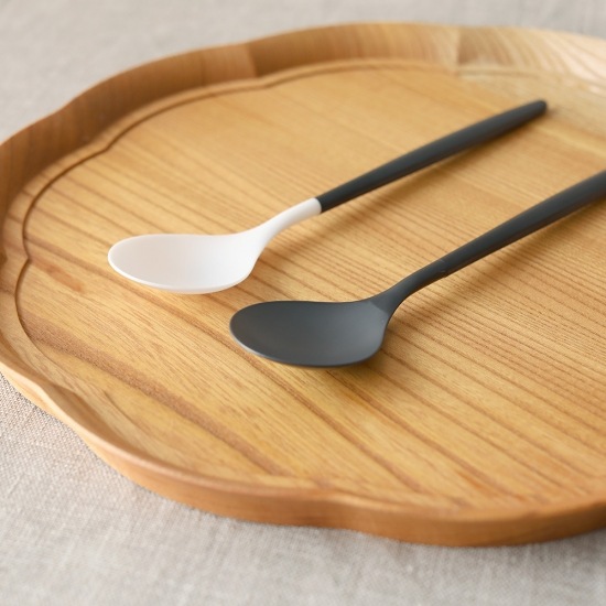 ZIKICOSUMU Soup Spoon White