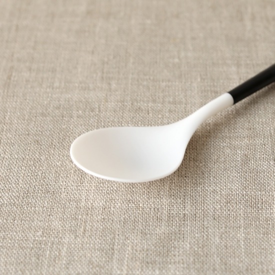 ZIKICOSUMU Soup Spoon White