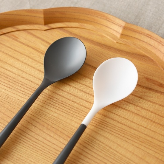 ZIKICOSUMU Soup Spoon White