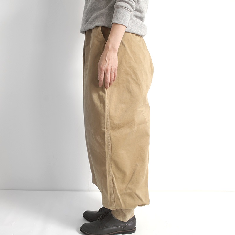 HARVESTY｜チノサーカスニッカ―パンツ KHAKI BEIGE | 趣佳[syuca