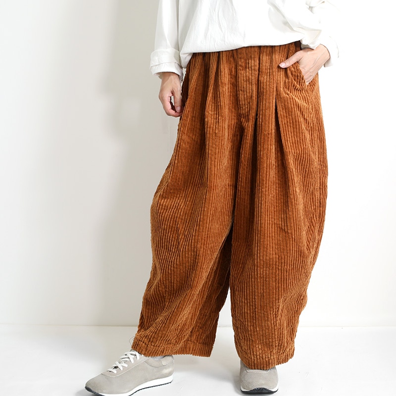 ハーベスティ　コーデュロイ　サーカスパンツ　サイズ1 ベージュ　新品　美品 楽天市場】ハーベスティ サーカスパンツ コーデュロイの通販